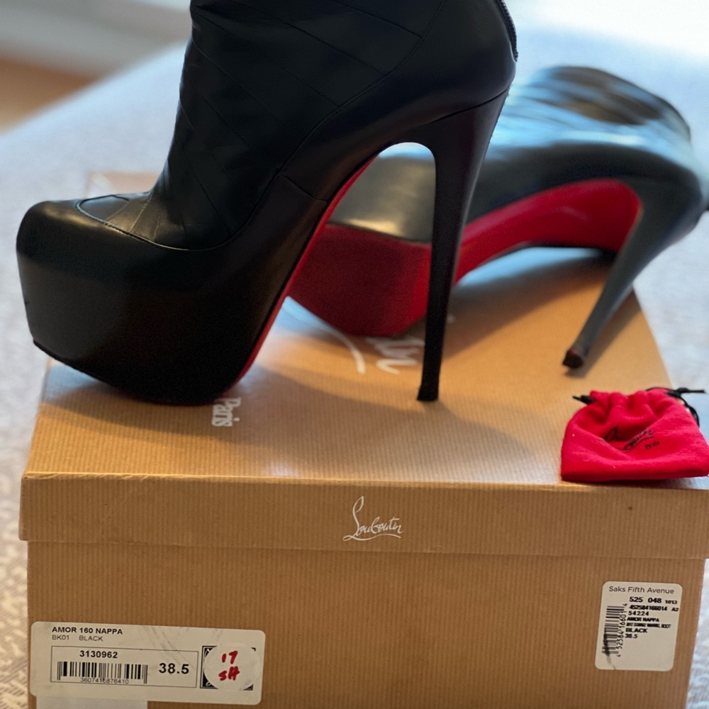 Christian Louboutin Amor platform booties